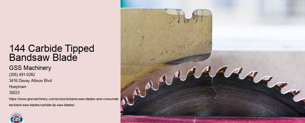 Carbide Tipped Bandsaw Mill Blades