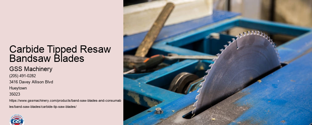 Carbide Tipped Band Saw Blade