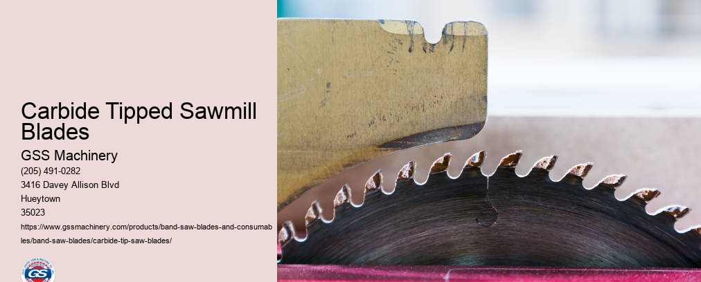 Carbide Tooth Bandsaw Blade