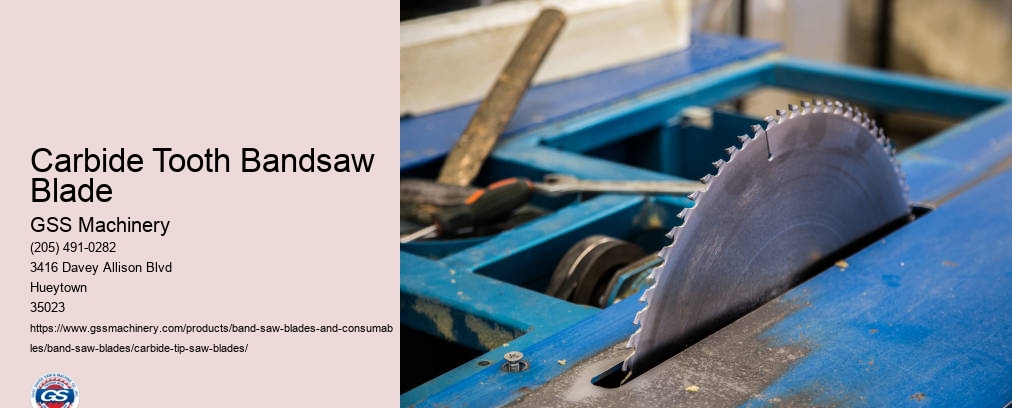 Lenox Carbide Tipped Bandsaw Blades