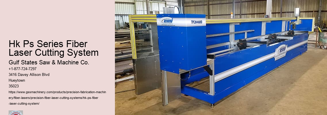 Hk Ps Series Fiber Laser Cutting System